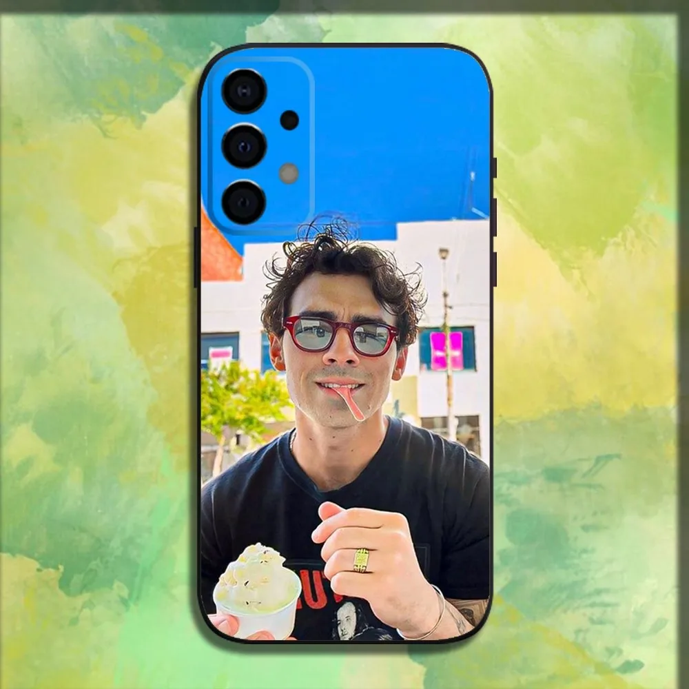 Singer Joe J-Jonas Phone Case For Samsung Galaxy A13,A21s,A22,A31,A32,A52,A53,A71,A80,A91 Soft Black Cover