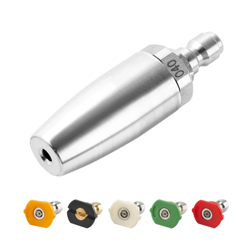 

High Pressure Nozzle Pressure Washer Outdoor Cleaning 1 6 Pieces Ergonomic Cleaning Nozzle Design User-Friendly Design