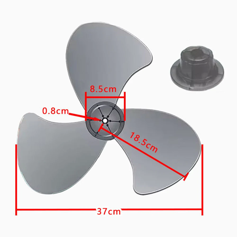 

16-дюймовая замена лопастей вентилятора для крышки гайки вентиляторов на пьедестале Защищает лопасти Пластиковая конструкция для тихого и надежного воздушного потока