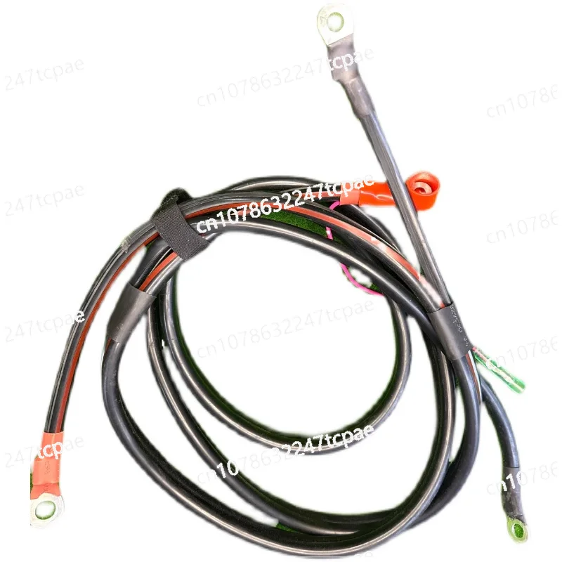 

Applicable to outboard machines below 100 horsepower, battery cable, battery cable, hook-up change to power start battery cable