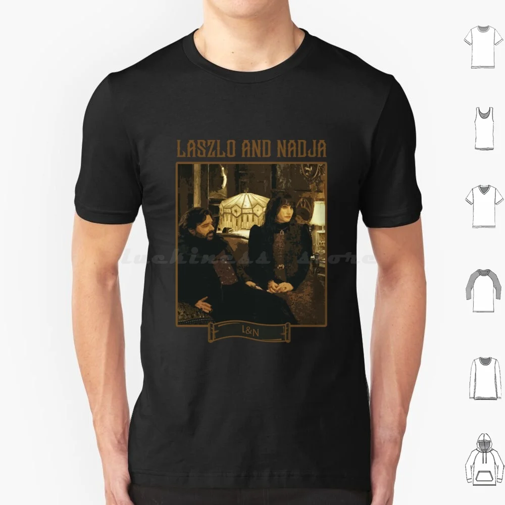 Camiseta What We Do In The Shadows Nadja y Laszlo, camiseta fresca de algodón 6xl, What We Do In The Shadows Energy Vampire Jemaine Clement