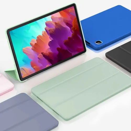 Nuevo para Lenovo Tab P12 funda de 12,7 pulgadas 2023 soporte plegable magnético suave TPU trasero para Lenovo Xiaoxin Pad Pro 12 7 12,7 funda para tableta