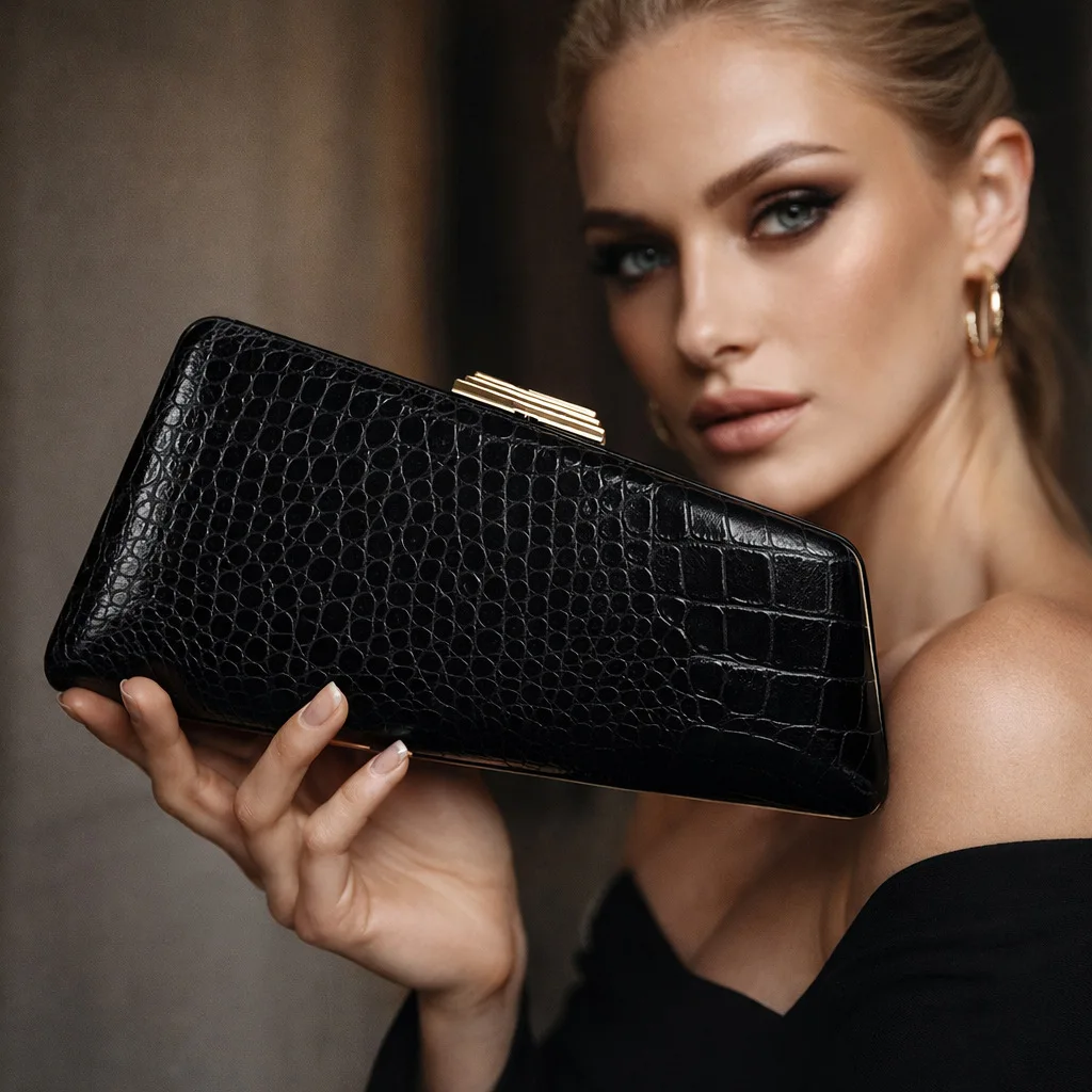 

Handbag Women's Bag Luxury box Banquet Bag Beaded Evening Bags Clutch Women's Handbag ladies Shoulder Crossbody Bag