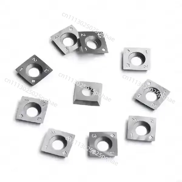 10pcs / Pack 15mm Square Carbide Steel Cutter Knives Blade 15x15x2.5-30° R150 with Screws Environmental Protect DropShipping