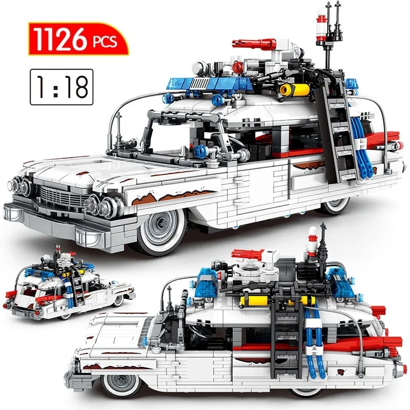

City Creator Технический автомобиль Грузовик MOC Архитектурная модель Строительные блоки Супер гоночный автомобиль DIY Кирпичи Развивающие игрушки для детей