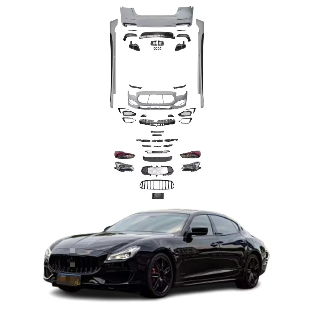 

Trefeo High Quality forMaserati Quattroporte Body Kits New Condition Front Bumper Rear Bumper Side Skirts Grille Perfect Fit