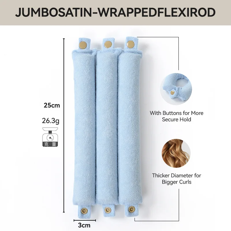 

2026 Новые термозащитные кудри для волос, ролики, мягкие бархатные термозащитные кудри, ленивый вьющийся продукт, женские бигуди для волос, парикмахерские инструменты для сна