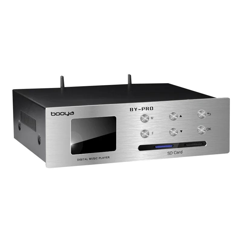 Audiophile Digital Audio Player AKM4495S ES9038PRO DAC DSD256 Lossless Decoding Music Turntable Wireless Bluetooth IIS Output