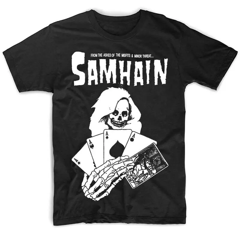 

Футболка Samhain SAMHAIN ЧЕРНАЯ, все размеры, S-5XL, мужская одежда, топы с короткими рукавами