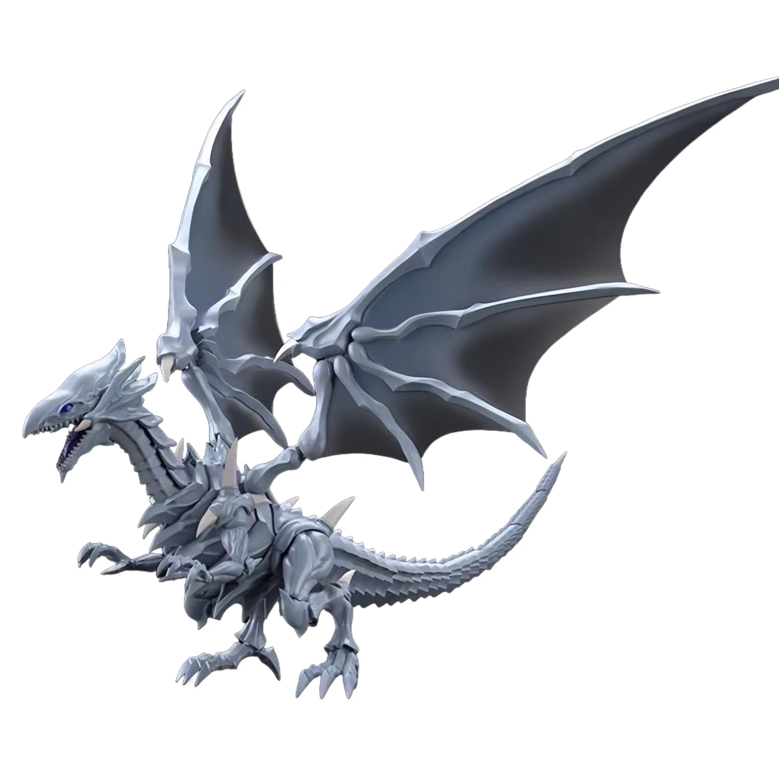 【جديد-ساخن】Yu-Gi-Oh Arrogant Dragon Blue-Eyes White Dragon Assembly Model Figure Desktop Decoration Holiday Birthday Gift
