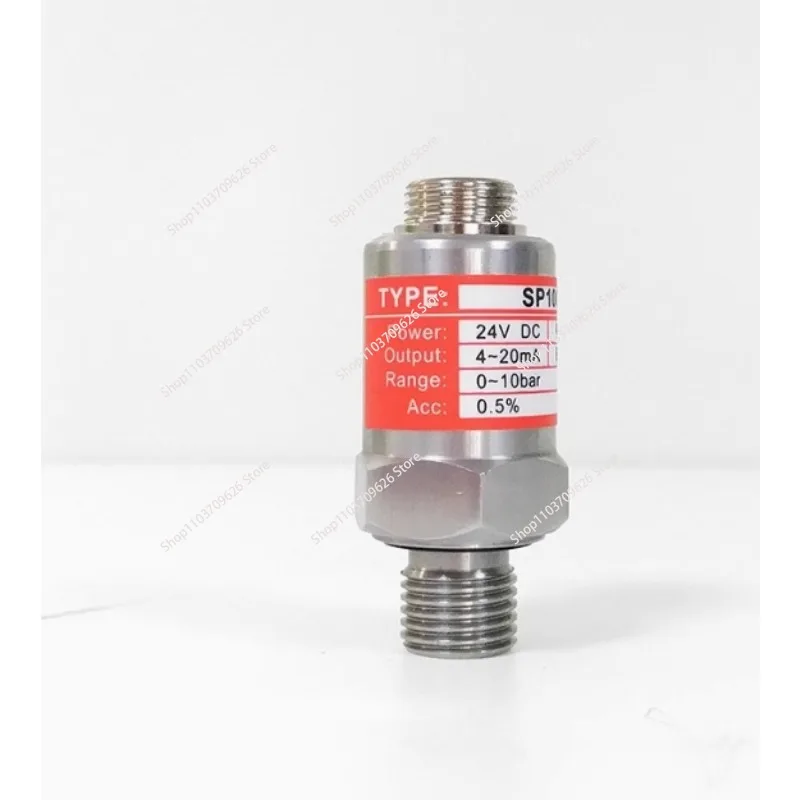 SP100 Pressure Transmitter 4-20mA Sensor 24V Pressure Sensor Oil Pressure Pneumatic