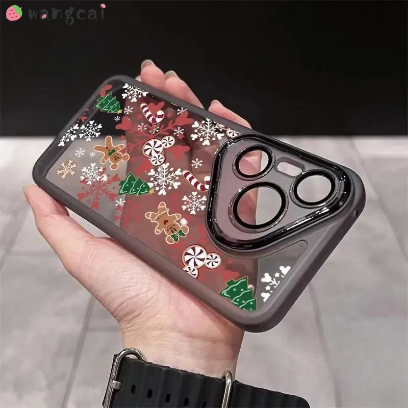 لطيف ندفة الثلج شجرة عيد الميلاد جراب هاتف ل Realme C75 C75X C73 C71 C67 C65 C63 C55 C53 C51 C35 C33 C30s C25S C21Y C20A غطاء #3