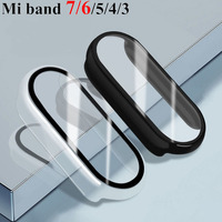 Case cover+glass For Xiaomi Mi Band 9 8 7 6 Accessories Case+Film Full Coverage Protective Cover Miband 7 5 4 3 screen protector