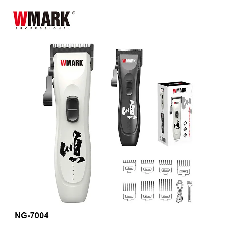 

WMARK NG-7004 Электрический толкатель с масляной головкой, электрические ножницы, хит продаж, зарядка, машинки для стрижки волос, парикмахерская