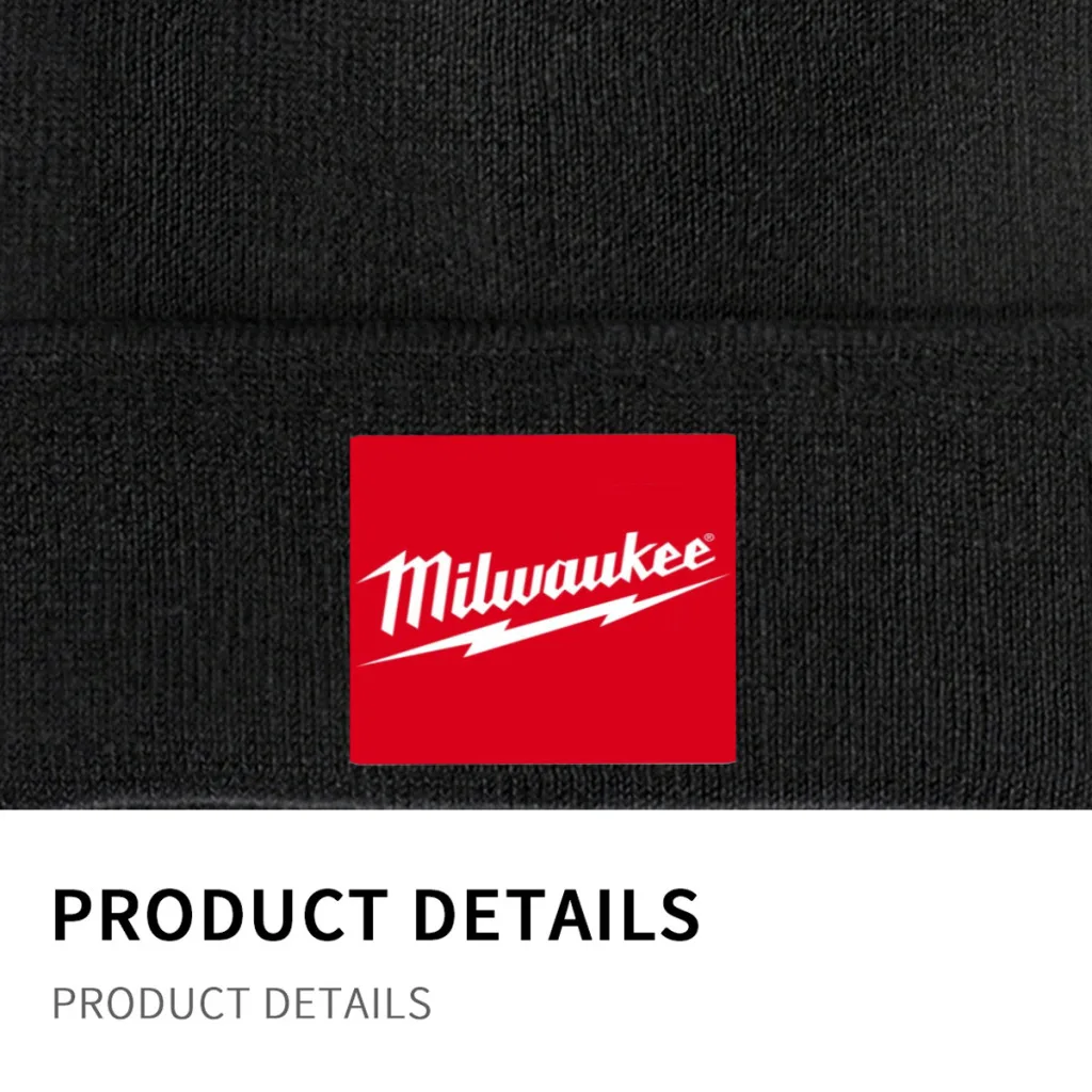 Popular W-milwaukeed Logo 1pc Winter New Men\'s Knitted Hat Fashion Versatile Women\'s Outdoor Sports Leisure Warm Hat Winter Hat