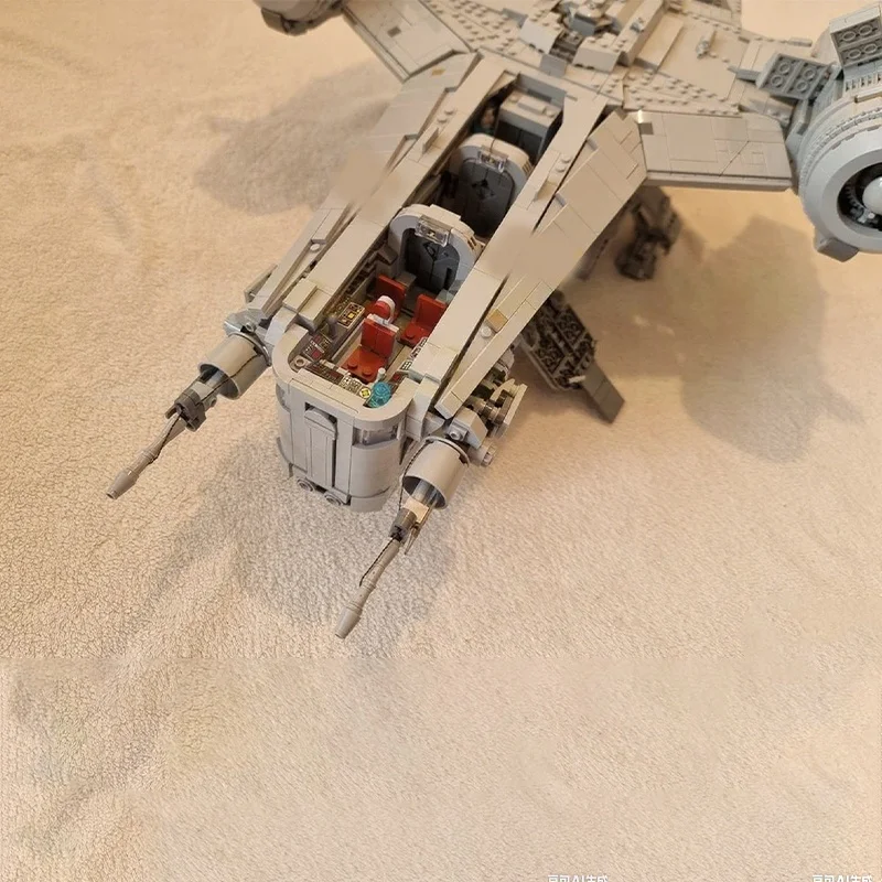 7086pcs MOC Razor Crest modified Star Battle UCSed Model Building blocks Assemble Christmas gifts DIY toys creative Brick Kids