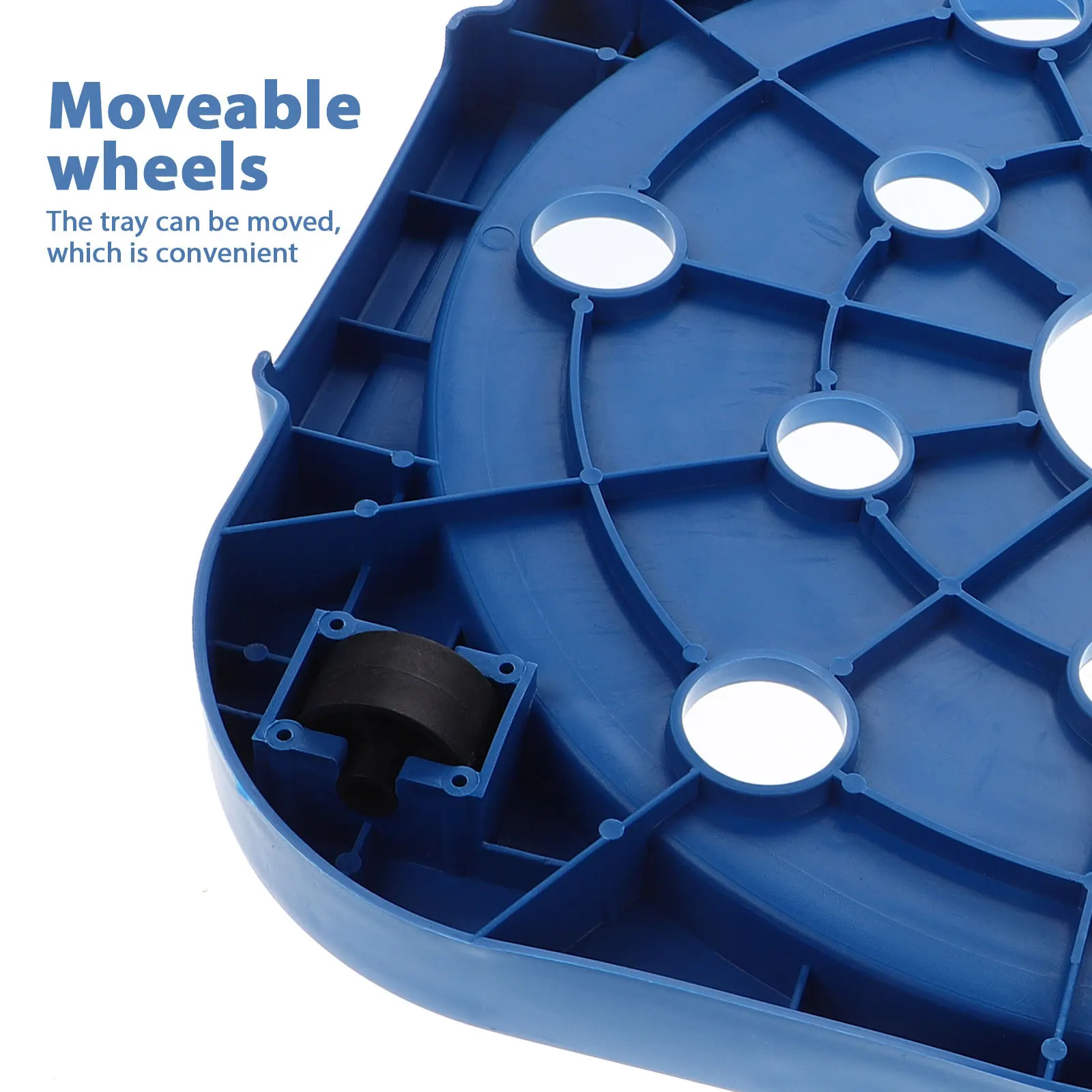 

Gas Tank Tray Thickened Reinforced Base Stable Movable Cylinder Holder Protect Floor Desktop Propane Tank Dolly with Wheels