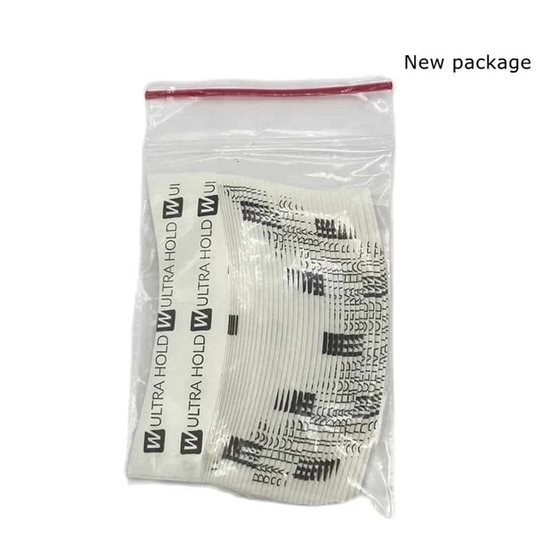 144Pcs/Lot Ultra Hold Wig Double Sided Tape Strong Adhesive Hair System Extension Strips For Toupees/Lace Front Wig Film