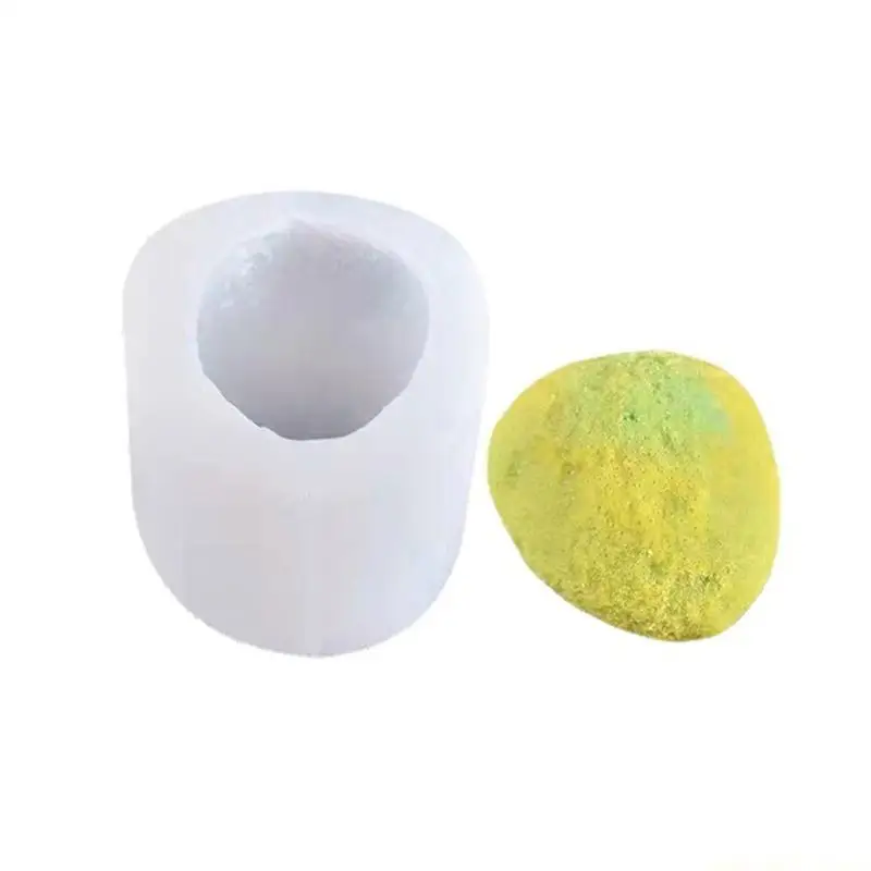 QX2E Creative Stone Silicone Mold Irregular Stone Gypsum Mould DIY Home Ornaments Making Suppli