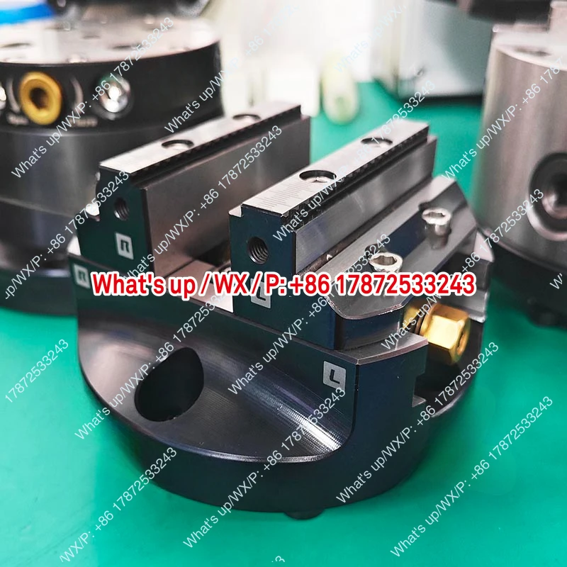 Four or five axis quick change fixture CNC machining center zero-point disc type integral self-centering concentric vice