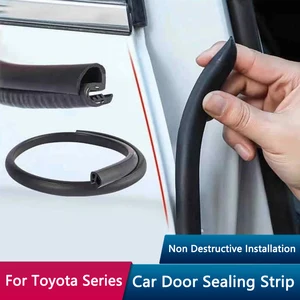 QHCP SEALING ROOTING THE CAR PILAR BRAKE RUBBER PILLAR POEIRA TEYOTA RAV4 CAMRY COROLLA HARRIER VENZA CROSS FRONTLANDER IZOA 12 Main Sales Corolla Cross Accessories - №4