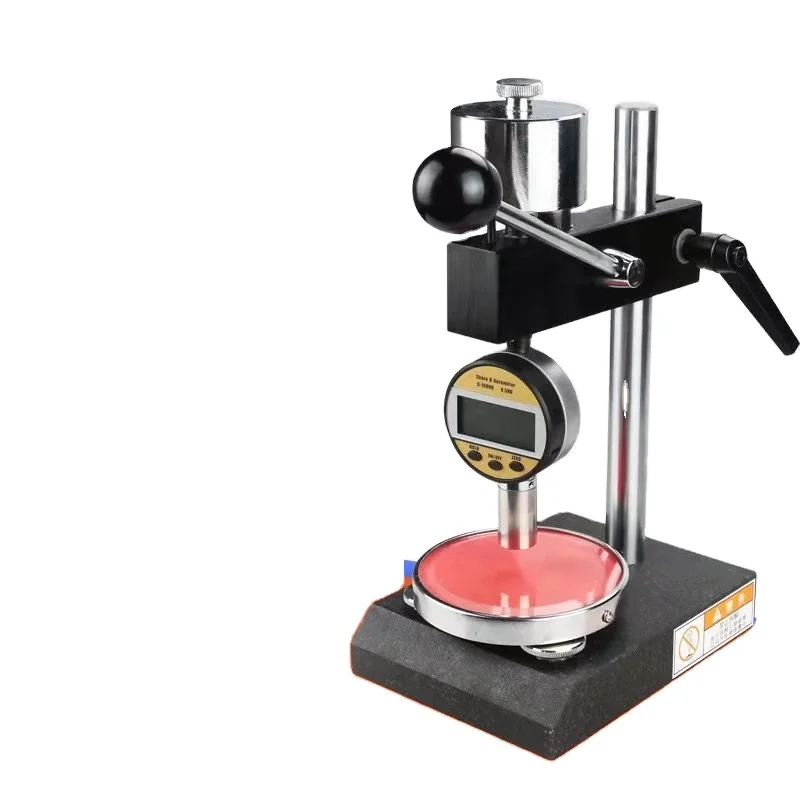 Tester di durezza Shore d Tester di durezza della gomma Tester di durezza di compressione Ifd in schiuma