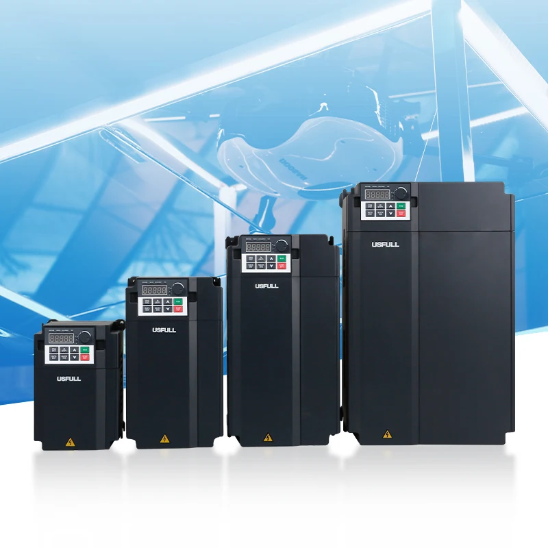 

USFULL 5.5KW 7.5KW 11KW 15KW 30KW 3Phase 380V Frequency Converter Speed Control Variable Frequency Inverter for Industrial Motor