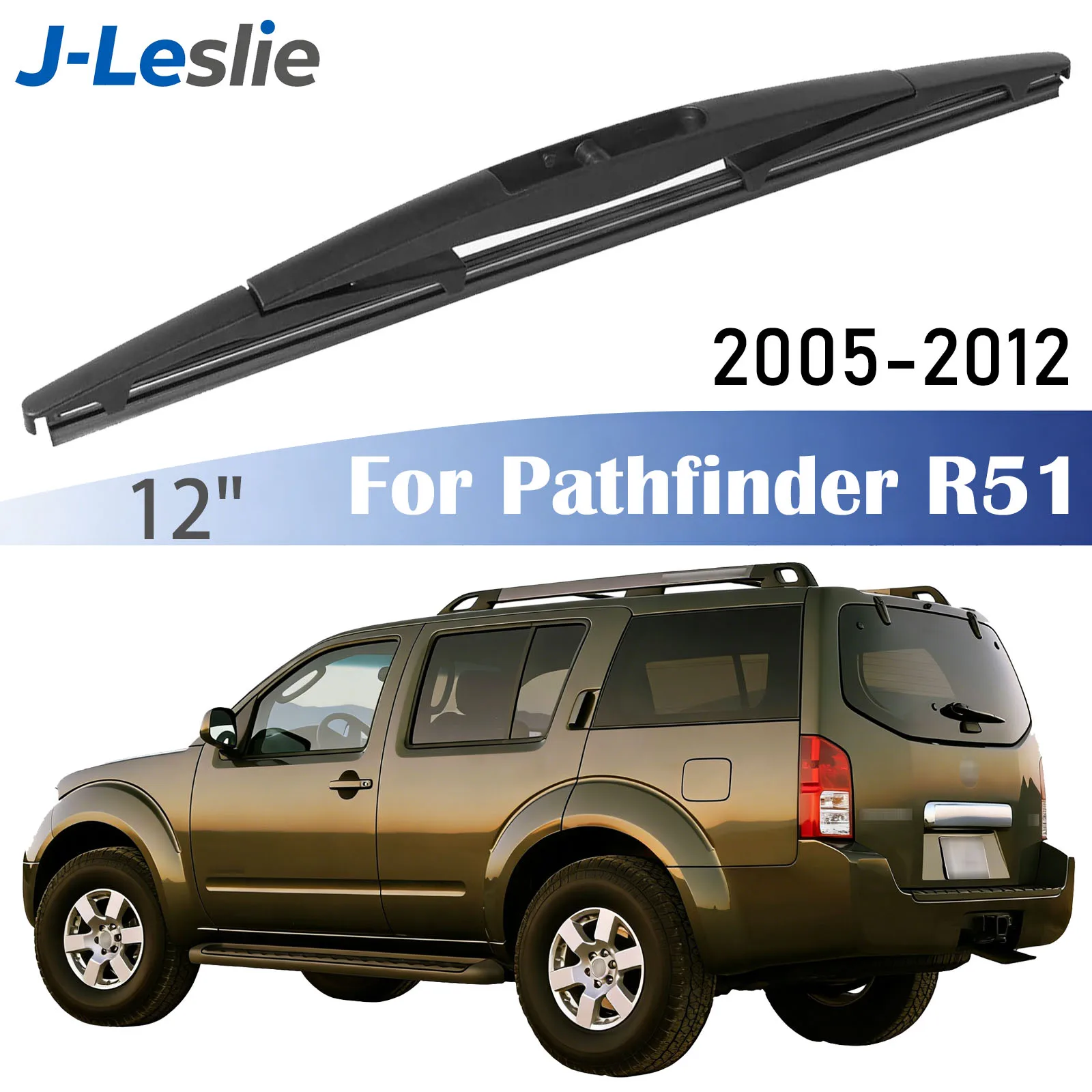 

12-дюймовая задняя щетка стеклоочистителя для Nissan Pathfinder III MK3 R51 2005-2012, аксессуары стеклоочистителей и дворников задний заднего стеклоомывателя дворники лобового стекла омыватель омывателя стекомывателя