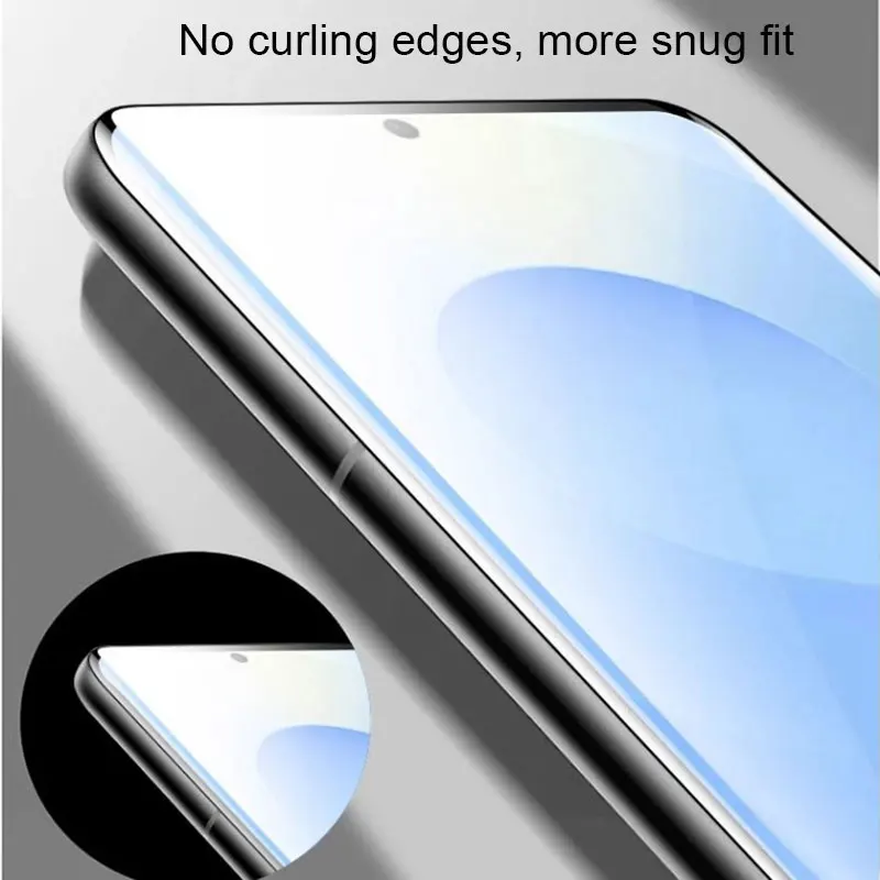 3 Piezas Vidrio Templado de Cobertura Completa para Samsung Galaxy S21 S22 S23 Plus S24 S25 Ultra Edge S21FE S23Fe S24 Fe Protector de Pantalla Película 5