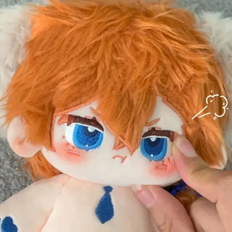 Nakahara Chuuya 20CM Anime atributo juguetes de peluche estudiante muñeco  peluche Adorable delicadeza orejas peludas muñeca d