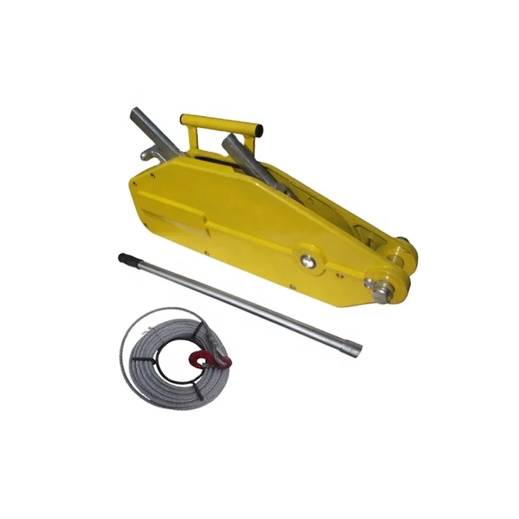 

Рычаг троса Подъемная лебедка Ручной тросовый съемник