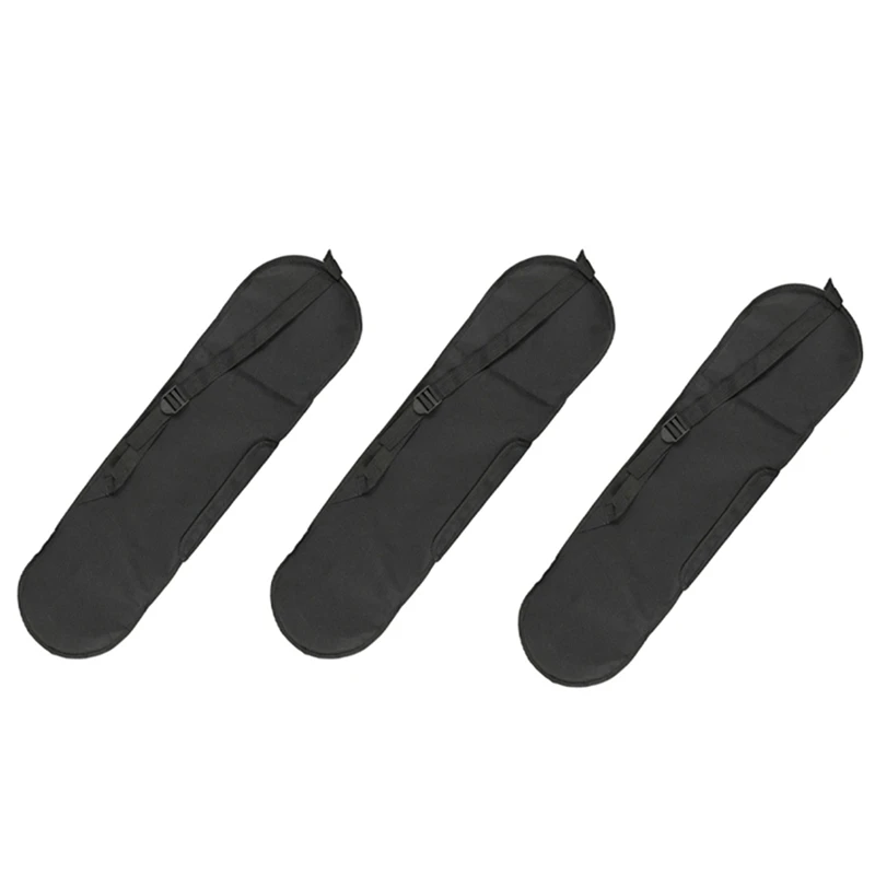 

3X Travel Carry Bag Deck Protection Outdoor Zipper Skateboard Backpack Handle Adjustable Strap-AA74