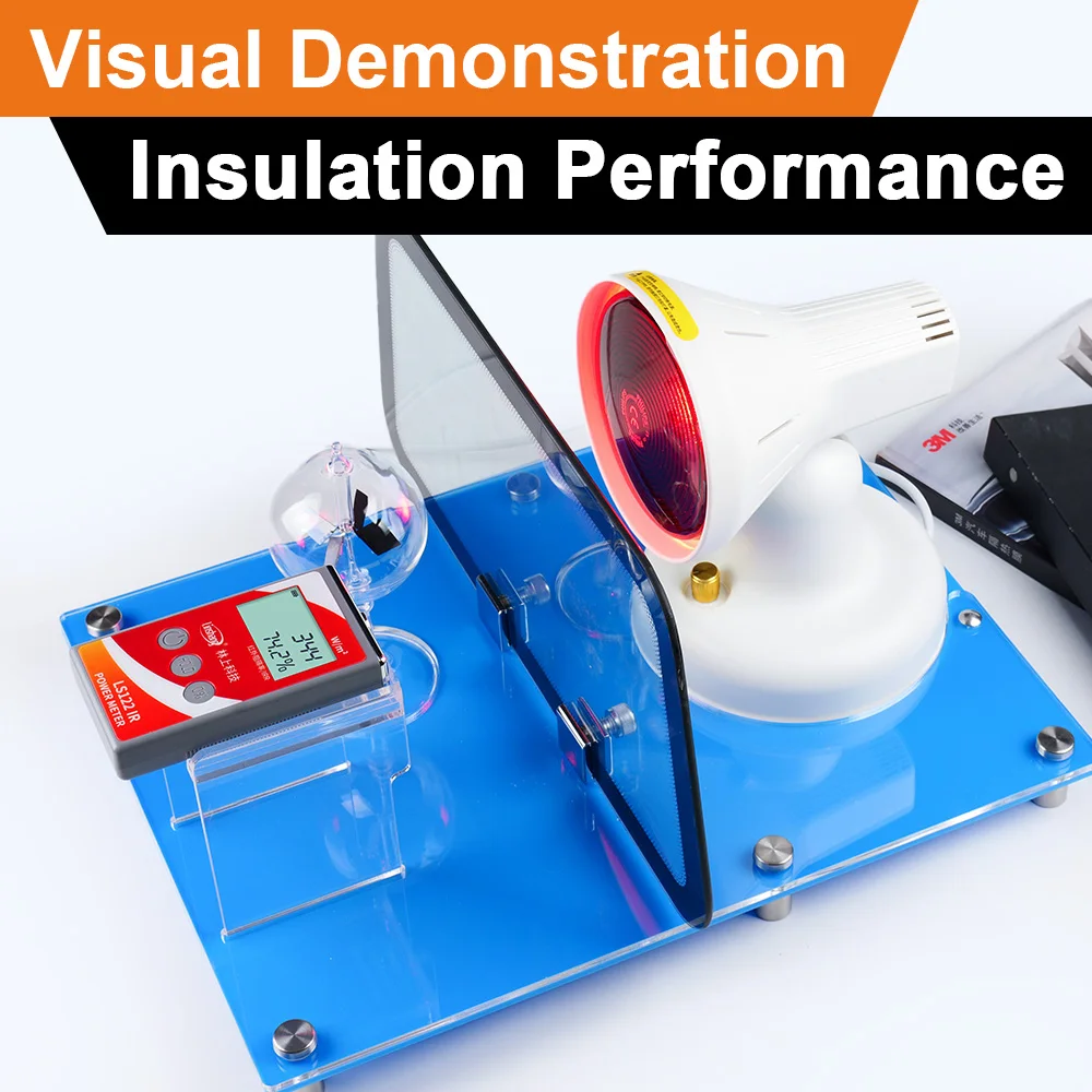 SK1150 Insulated Glass Solar Film Tester Tint Checker Thermal Insulation Performance Demonstrate Kit Window Tint Tester