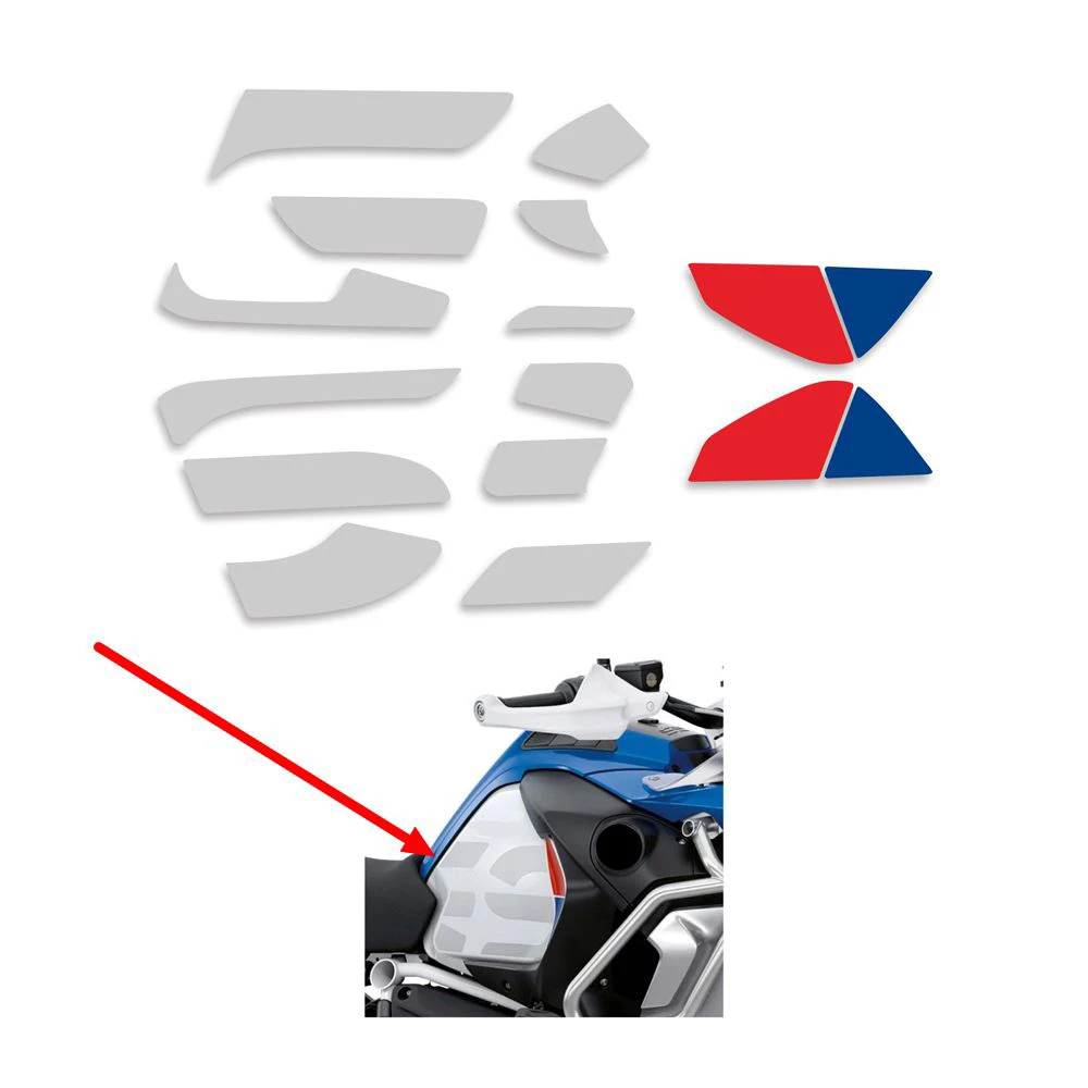 For BMW R1250GS R1250 GS R 1250GS R1250 HP Motorcycle Accessories Fairing Sticker Whole Car Sticker Kit