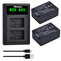 1200mAh DWM-BMB9 DMW-BMB9E Battery+LED Charger for Panasonic Lumix DMC FZ40K FZ45K FZ47K FZ48K FZ60K FZ62 FZ72 FZ80 FZ100K FZ82