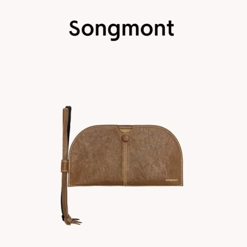 

Аксессуары для рюкзаков Songmont: Сумка для хранения - Дизайнерский кожаный многофункциональный чехол для солнцезащитных очков в стиле пергаментной кожи
