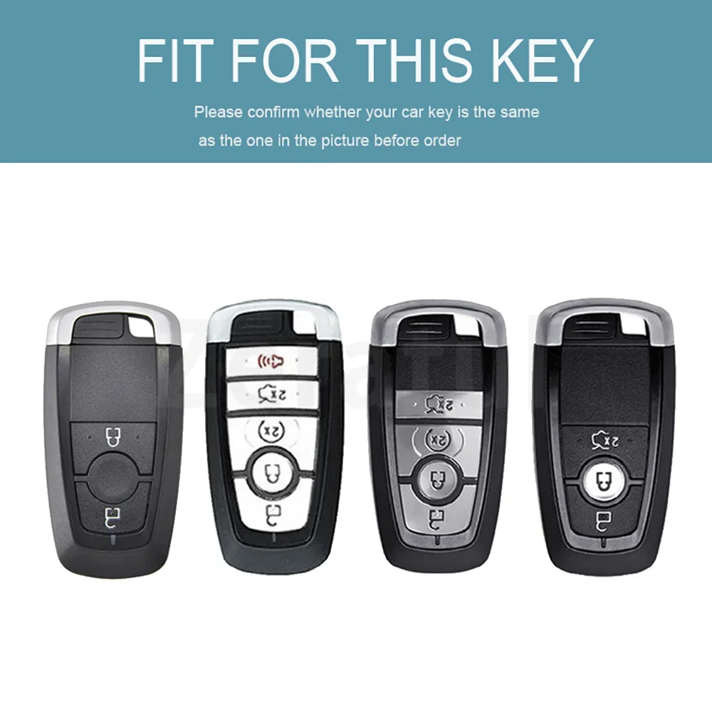 For Ford Ecosport Explorer F-150 F-250 F-350 F-450 F-550 Raptor F150 Fusion Mustang Kuga Car Remote Key Case Cover Accessories