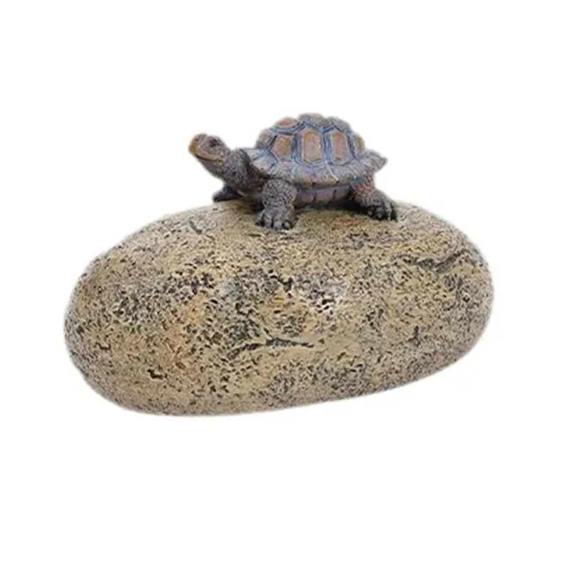 

Resin Rock Key Hider Outdoor Garden Decor Hidden Storage Box Fake Stone Ornament Gift