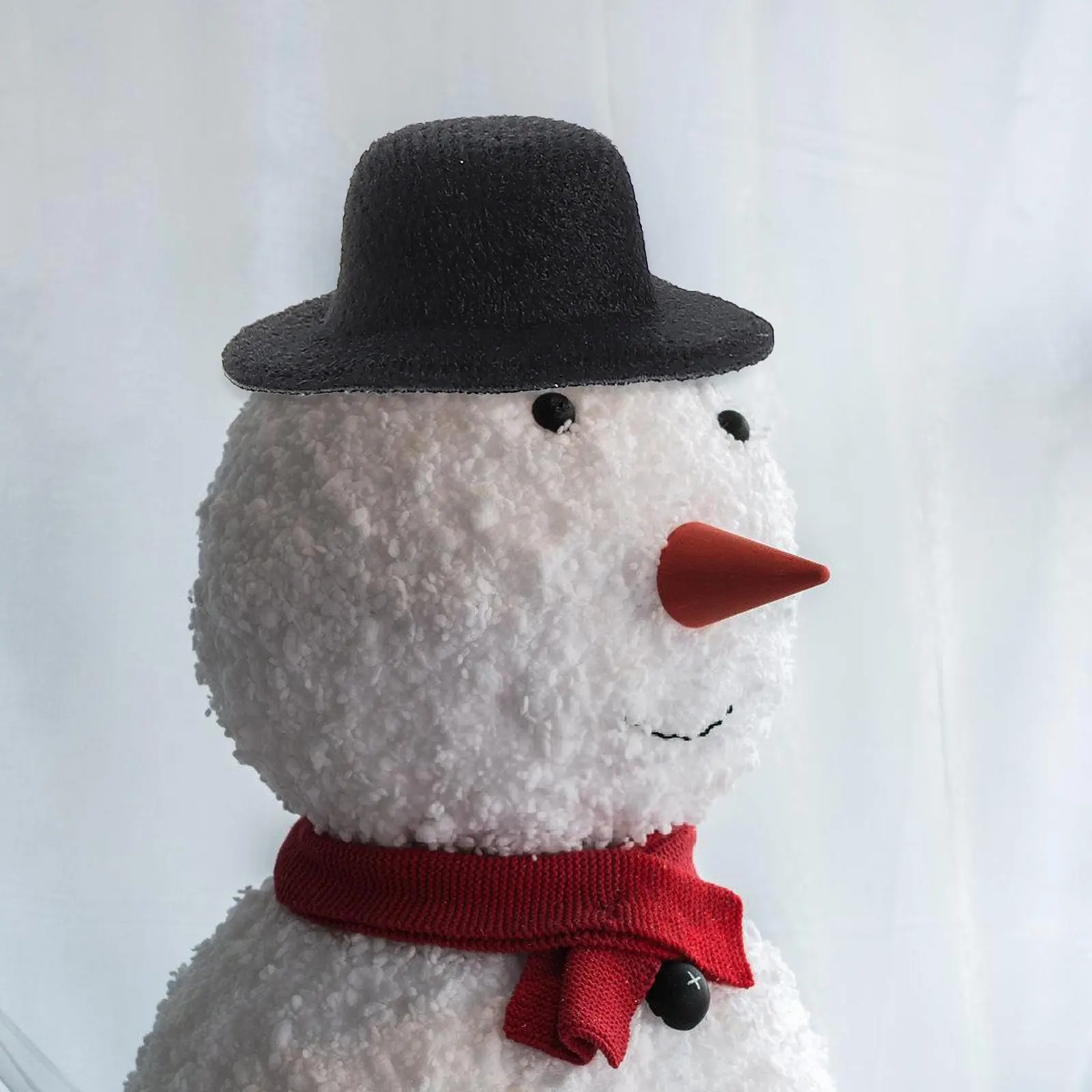 

20 шт. мини-шапочек для снеговиков, легкие маленькие шапочки, товары для вечеринок, украшения для поделок своими руками, аксессуары для рукоделия и праздников