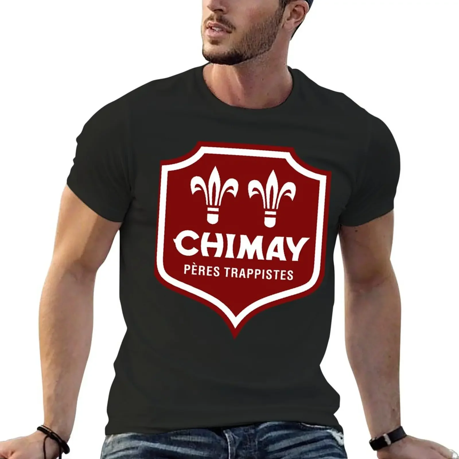 

The best of Belgium Chimay logo brand beer traditional brewery T-Shirt shirts graphic shirts graphic tee t shirt men