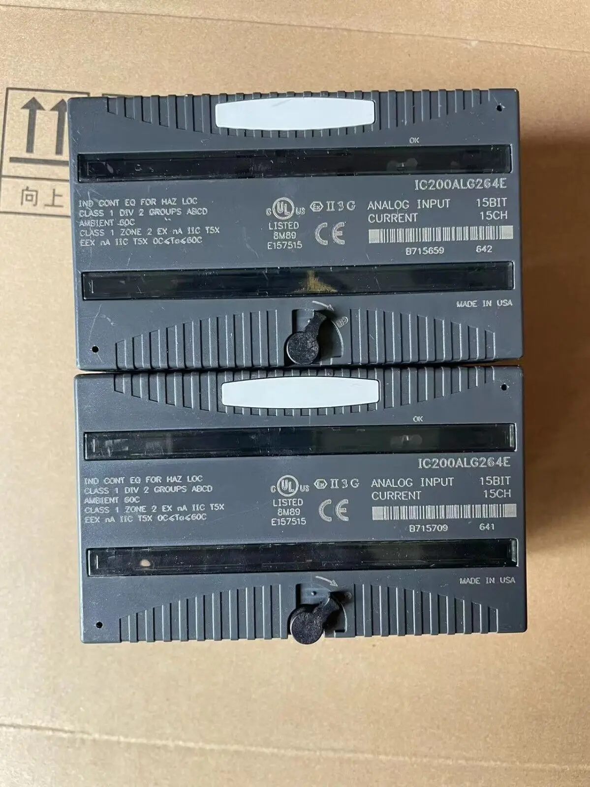 

GE Fanuc IC200ALG264 Analog Input Module 15Bit 15CH