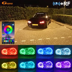For Volkswagen VW Golf MK4 R32 Gti VR6 CABRIO A4 BT App RF Remote Control Multi-Color RGB Led Angel Eyes Kit Halo Rings