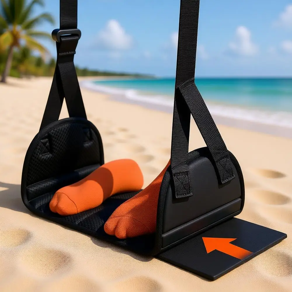 

Надувной гамак для самолета с регулируемыми ремнями для длительной поддержки и комфортного путешествия