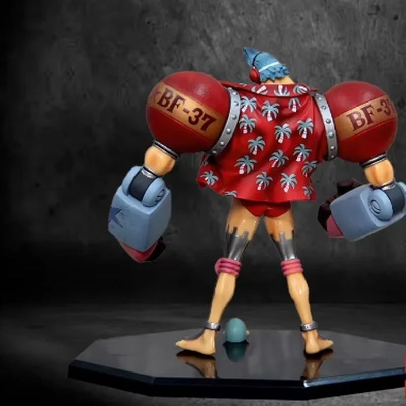 One Piece Anime Figure Gk Franky  Double Head Dx Anime Peripheral Model Action Figures Statue Collectible Decoration Doll Toys