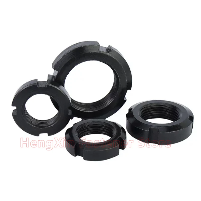 Picture 6: Left-hand Thread M16 M18 M20 M22 M24 M25 M27 M30 M33 M35 M36 M39 M40 M42 M45 M48 M50-M150 Slotted Round Nut Four Slot Nuts GB812