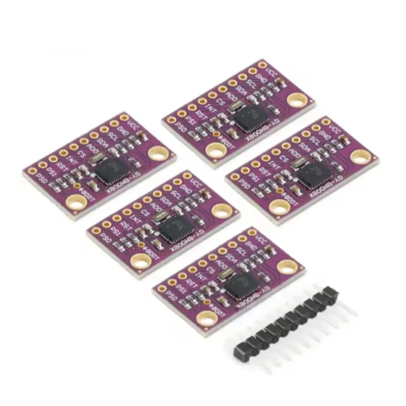 1-5Pcs/lot BNO080 AR VR IMU Nine Axis 9DOF 9-axis AHRS Sensor Module High Accelerometer Gyro Magnetometer virtual 3D GY-BNO080