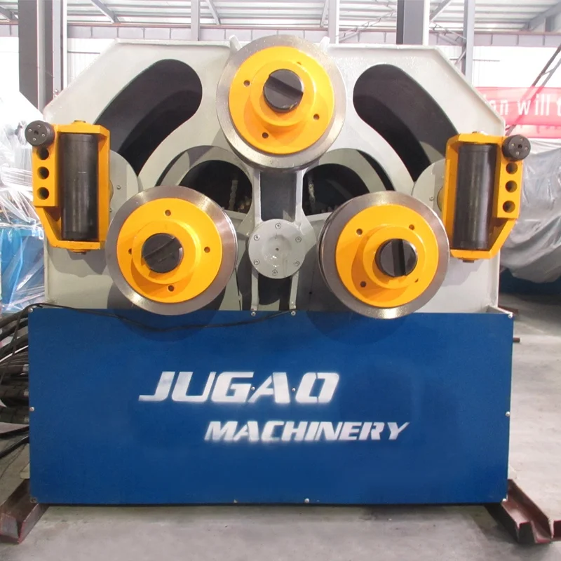 High Power square Tube Steel Pipes  Profile Tube Bender Hydraulic 3 Roll Pipe Bending Machine