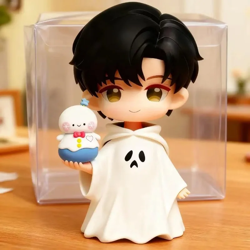 Amour et espace profonde Sylus Xavier Cosplay Anime Q Versions figurine fantôme Kits de Garage dessin animé ornement de bureau cadeau d'halloween