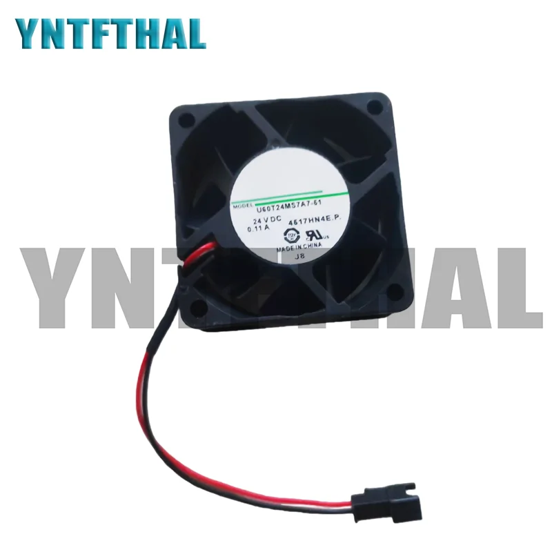 

New U60T24MS7A7-51 6025 6CM 24V 0.11A Cooling Fan