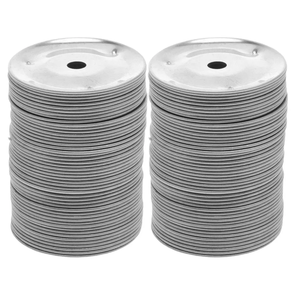 100 قطعة الصنج تشينغ الدائري 38 مللي متر قطر 6 مللي متر ثقب داخلي الفولاذ المقاوم للصدأ طبلة الحديد الصنج جرس اكسسوارات قرع أجزاء الأدوات